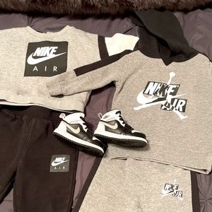 1 Nike and 1 Jordan Bundle!!! Both size 12 months.